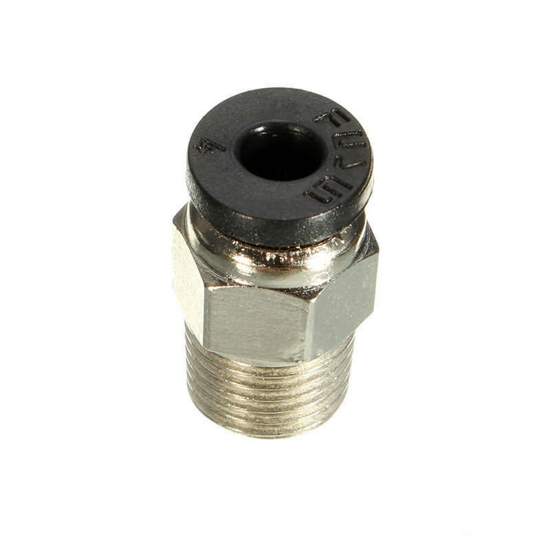 PC4-01 Pneumatic Connector For 1.75mm PTFE Tube Quick Coupler Feed Inlet 3D Printer Part